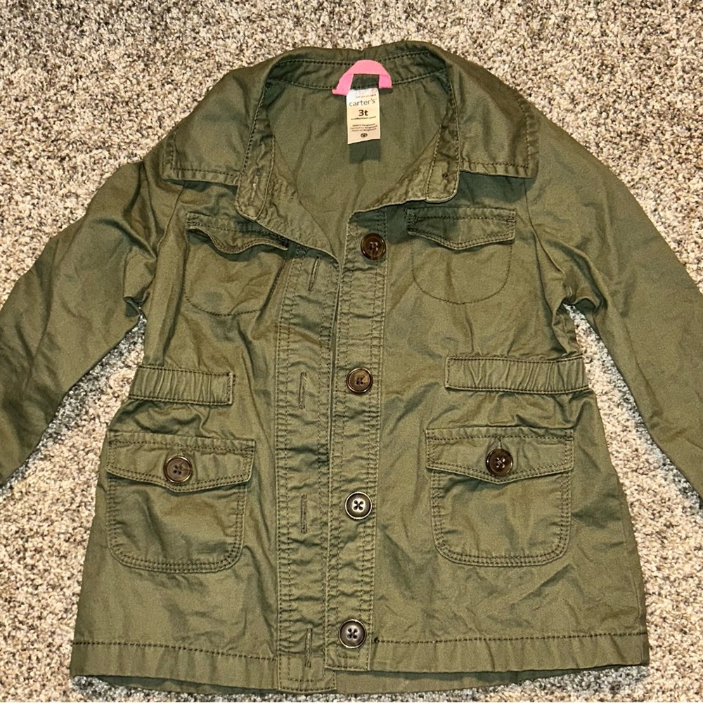 Carter's 3t Olive Green Jacket